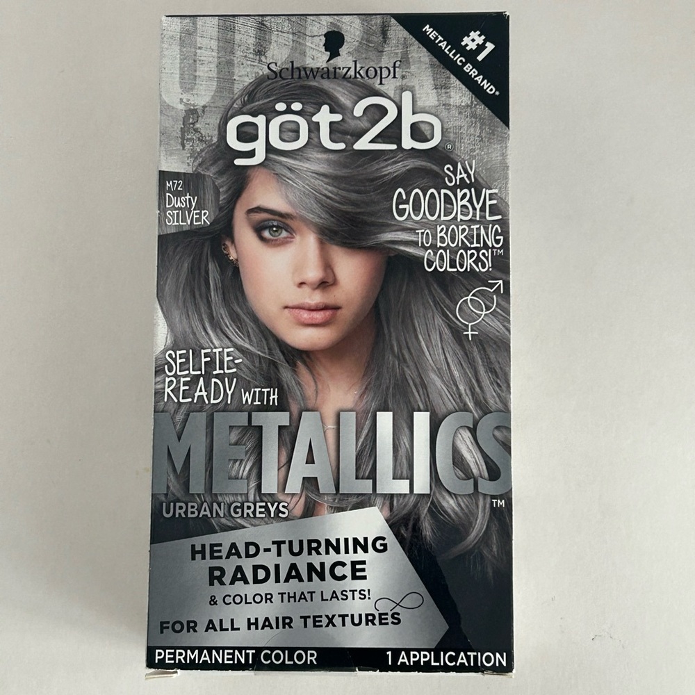 Schwarzkopf got2b Metallics Urban Greys Hair Color